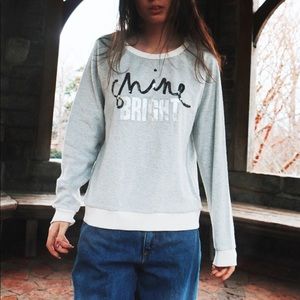 “Shine Bright” Crew Neck Sweater